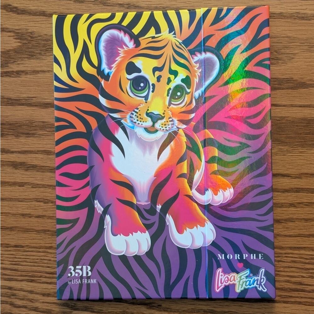 Morphe X Lisa Frank Forrest Tiger 35B Artistry Palette - Opened but never used!